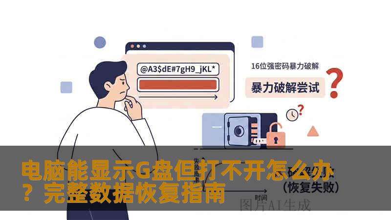 电脑能显示G盘但打不开怎么办？完整数据恢复指南