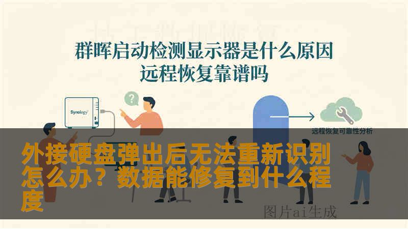 外接硬盘弹出后无法重新识别怎么办？数据能修复到什么程度