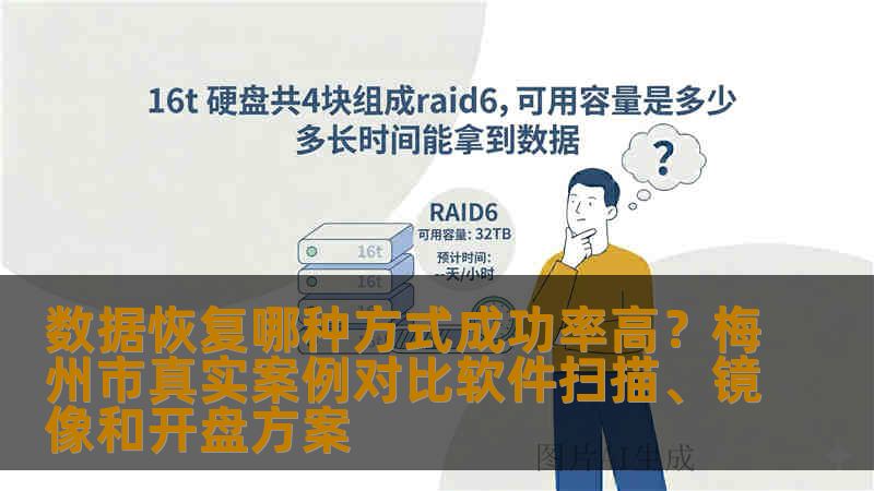 数据恢复哪种方式成功率高？梅州市真实案例对比软件扫描、镜像和开盘方案