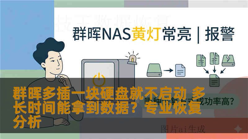 群晖多插一块硬盘就不启动 多长时间能拿到数据？专业恢复分析