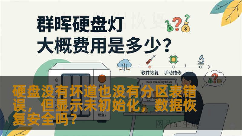 硬盘没有坏道也没有分区表错误，但显示未初始化，数据恢复安全吗？