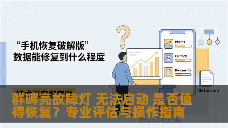 群晖亮故障灯 无法启动 是否值得恢复？专业评估与操作指南