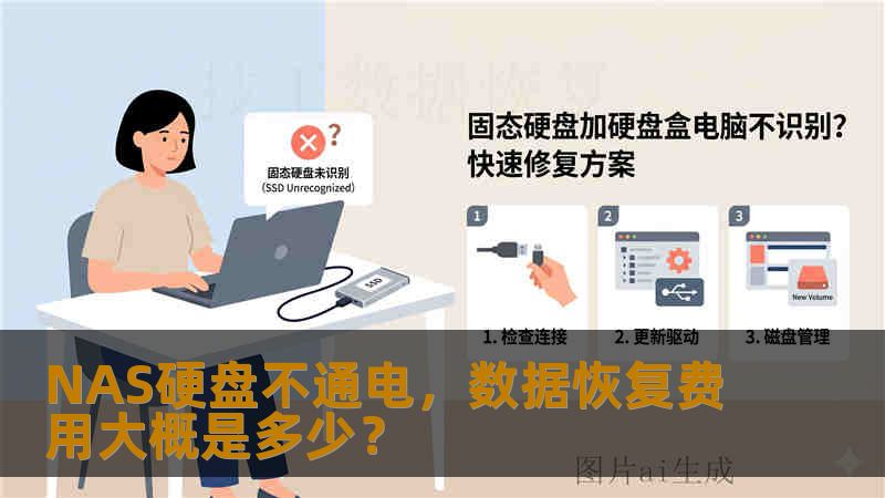 NAS硬盘不通电，数据恢复费用大概是多少？
