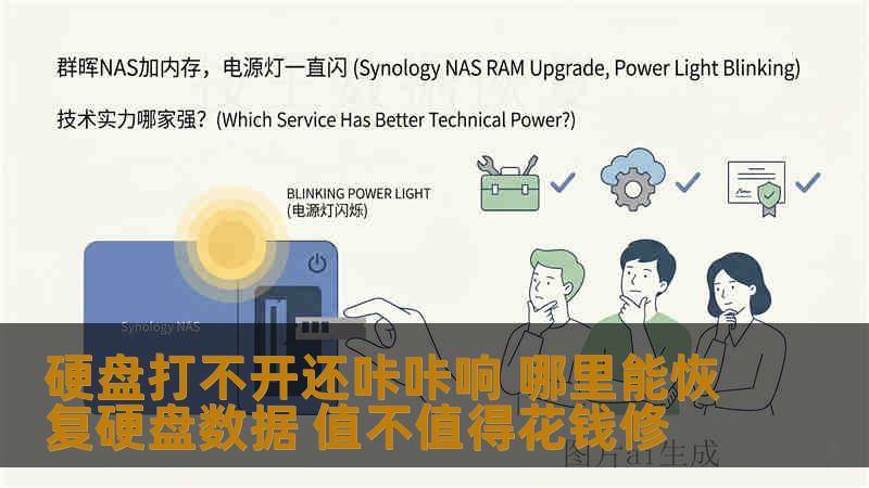 硬盘打不开还咔咔响 哪里能恢复硬盘数据 值不值得花钱修