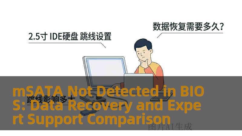 mSATA Not Detected in BIOS: Data Recovery and Expert Support Comparison