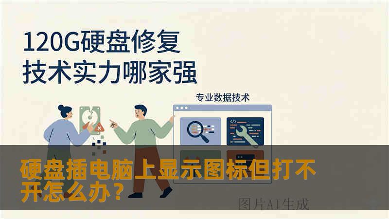 硬盘插电脑上显示图标但打不开怎么办? 硬盘插电脑上显示图标但打不开怎么办?