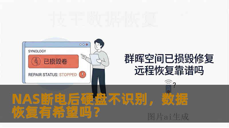 NAS断电后硬盘不识别，数据恢复有希望吗？