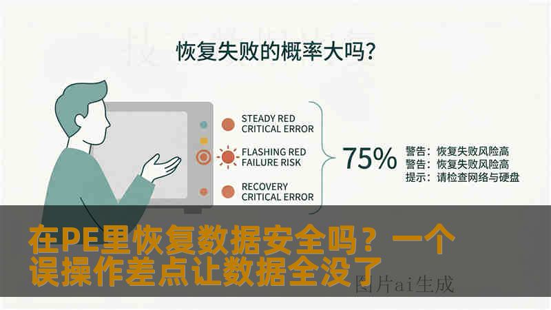 在PE里恢复数据安全吗？一个误操作差点让数据全没了