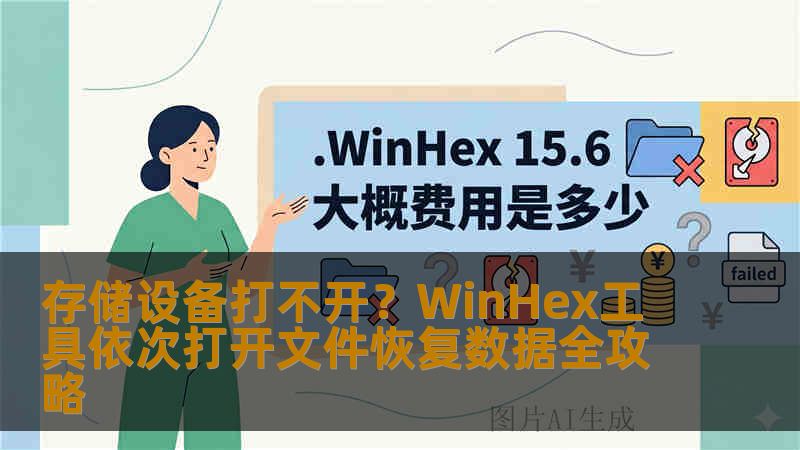 存储设备打不开？WinHex工具依次打开文件恢复数据全攻略