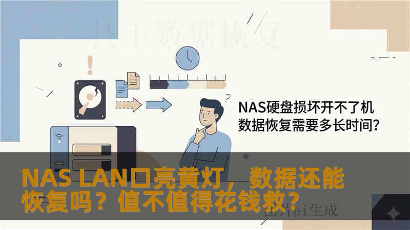 NAS LAN口亮黄灯，数据还能恢复吗？值不值得花钱救？