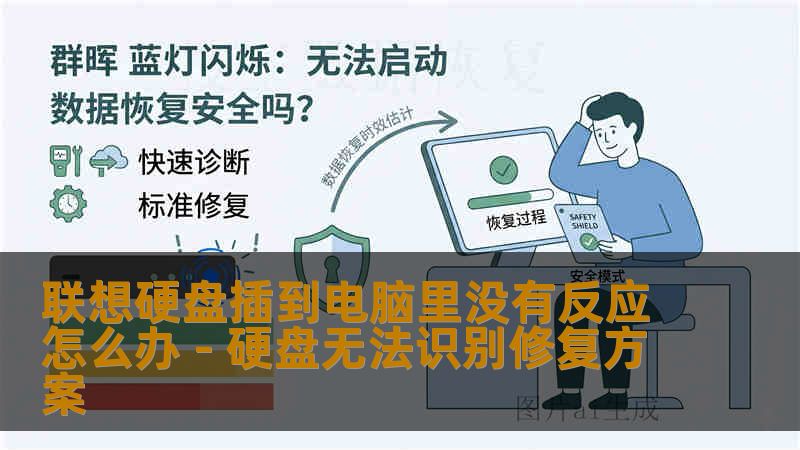 联想硬盘插到电脑里没有反应怎么办 - 硬盘无法识别修复方案