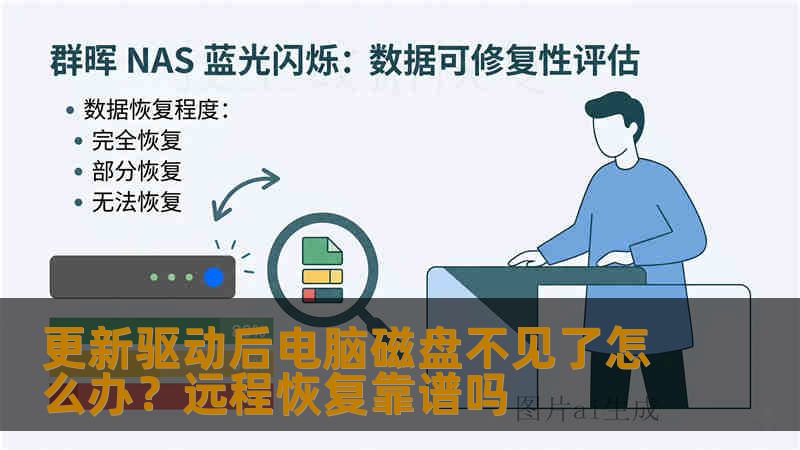 更新驱动后电脑磁盘不见了怎么办？远程恢复靠谱吗