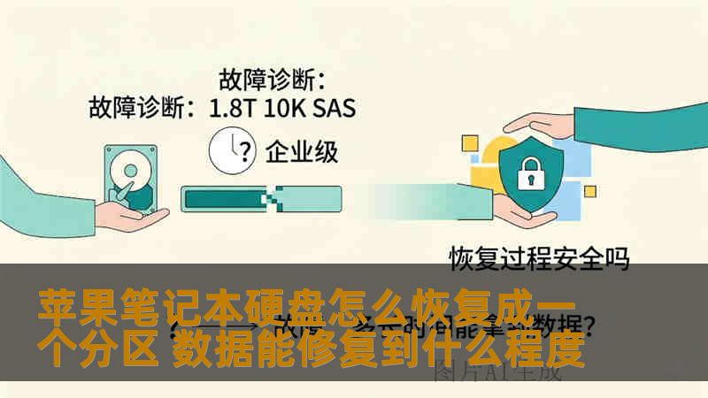 苹果笔记本硬盘怎么恢复成一个分区 数据能修复到什么程度