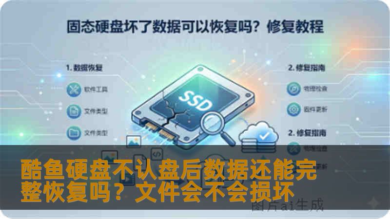 酷鱼硬盘不认盘后数据还能完整恢复吗？文件会不会损坏