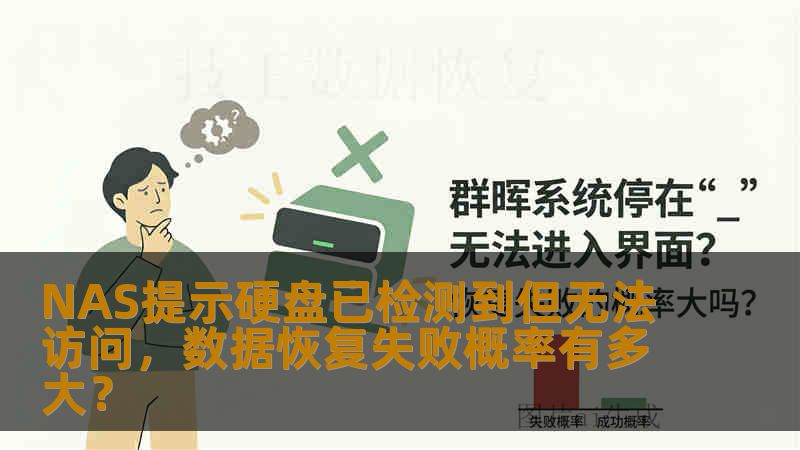 NAS提示硬盘已检测到但无法访问,数据恢复失败概率有多大? NAS提示硬盘已检测到但无法访问,数据恢复失败概率有多大?