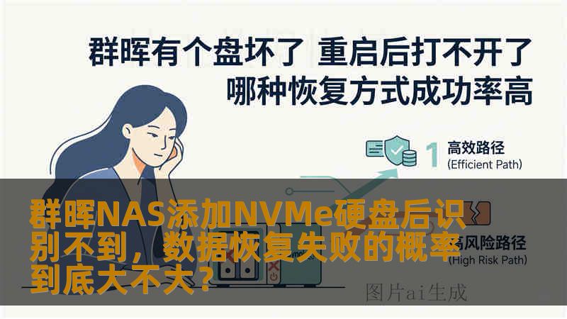 群晖NAS添加NVMe硬盘后识别不到，数据恢复失败的概率到底大不大？