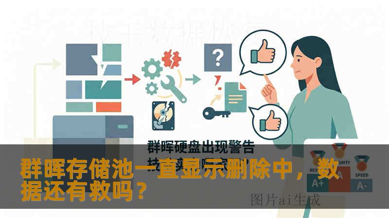 群晖存储池一直显示删除中，数据还有救吗？