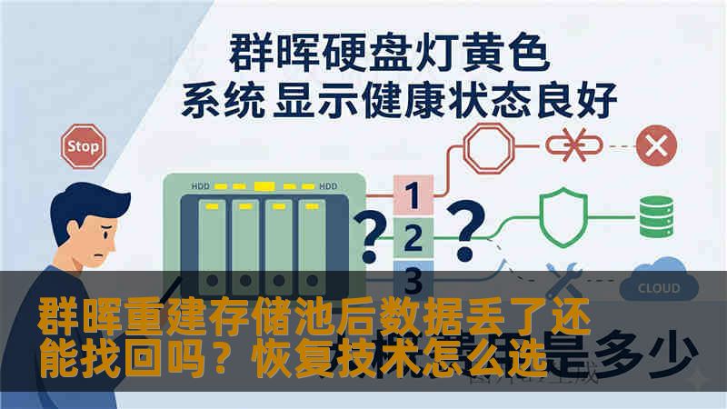 群晖重建存储池后数据丢了还能找回吗？恢复技术怎么选