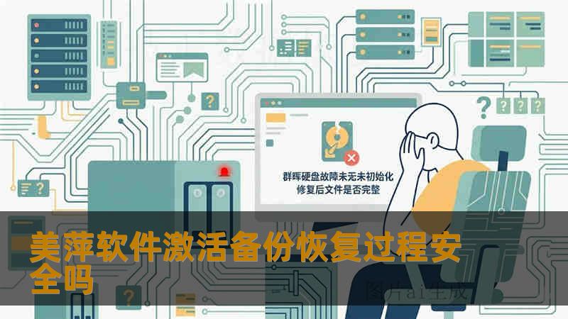 美萍软件激活备份恢复过程安全吗