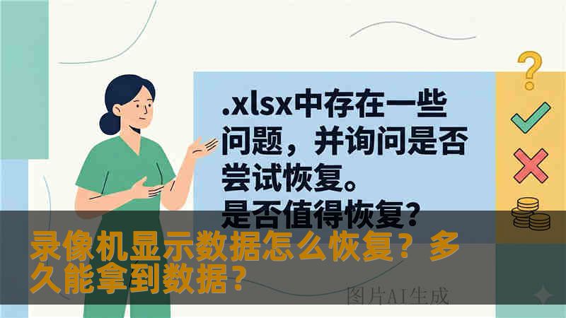 录像机显示数据怎么恢复？多久能拿到数据？