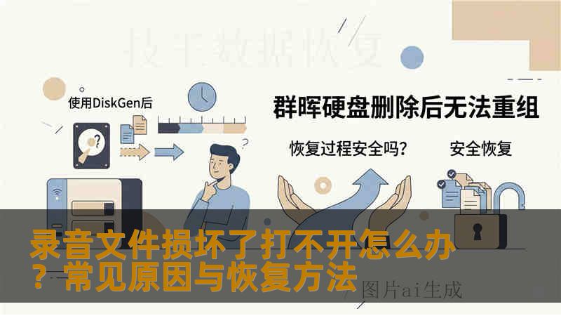 录音文件损坏了打不开怎么办?常见原因与恢复方法 录音文件损坏了打不开怎么办?常见原因与恢复方法