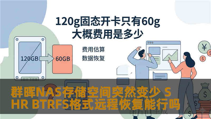 群晖NAS存储空间突然变少 SHR BTRFS格式远程恢复能行吗
