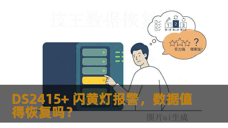 DS2415+ 闪黄灯报警，数据值得恢复吗？