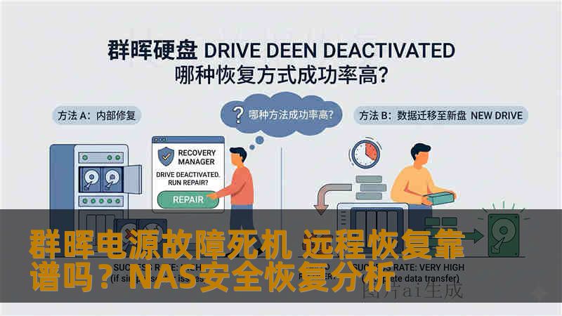 群晖电源故障死机 远程恢复靠谱吗？NAS安全恢复分析