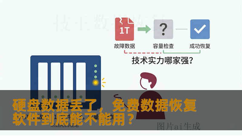 硬盘数据丢了，免费数据恢复软件到底能不能用？