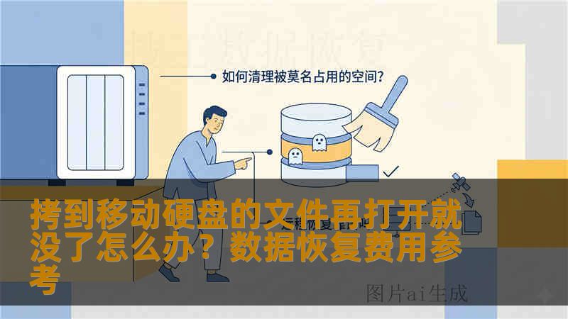 拷到移动硬盘的文件再打开就没了怎么办？数据恢复费用参考