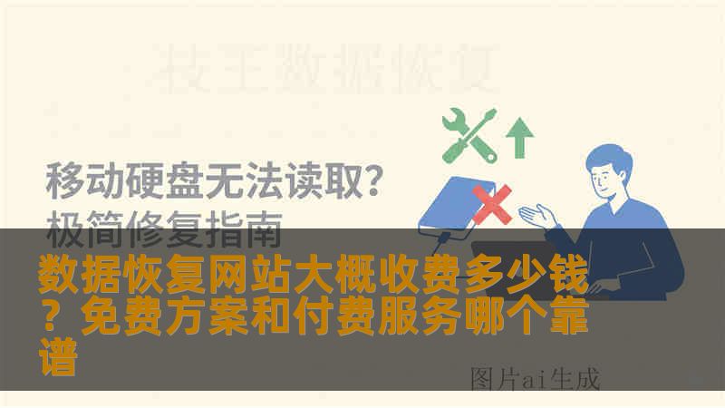 数据恢复网站大概收费多少钱？免费方案和付费服务哪个靠谱