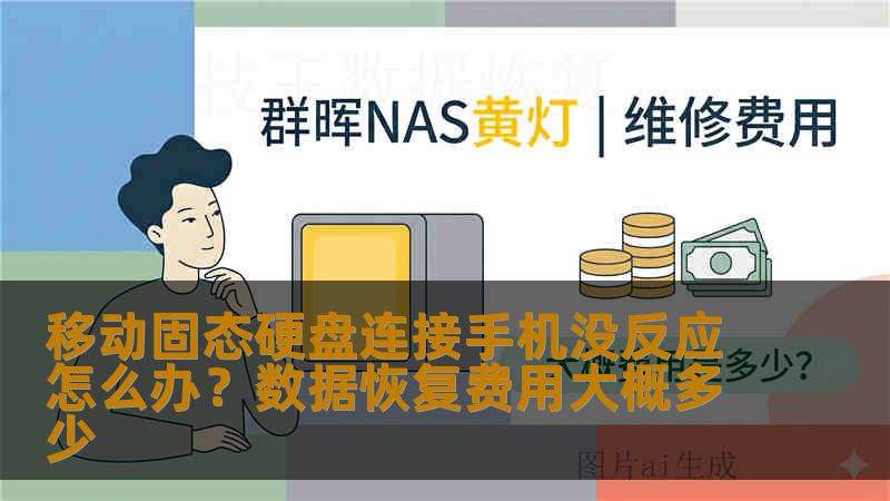 移动固态硬盘连接手机没反应怎么办？数据恢复费用大概多少