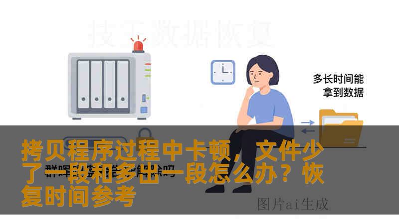 拷贝程序过程中卡顿，文件少了一段和多出一段怎么办？恢复时间参考