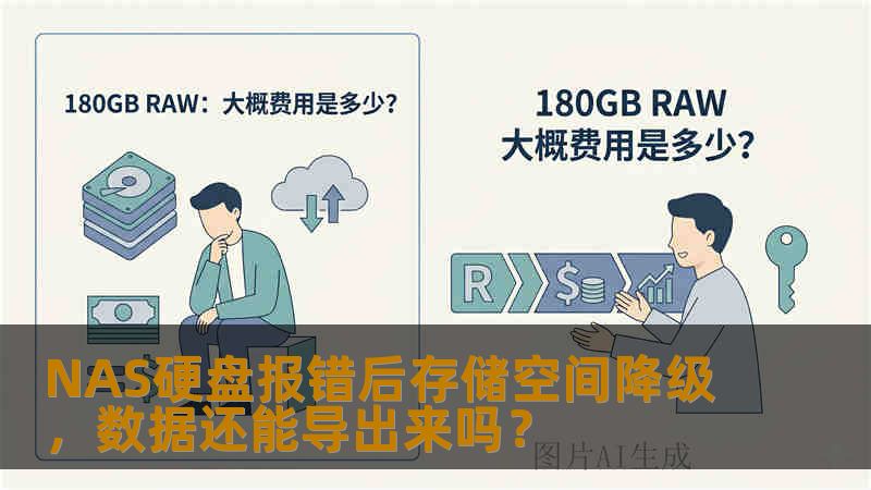 NAS硬盘报错后存储空间降级，数据还能导出来吗？