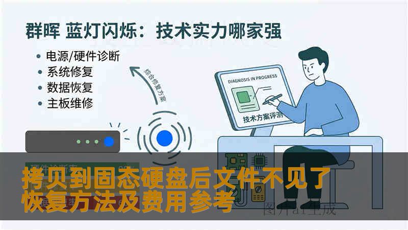 拷贝到固态硬盘后文件不见了恢复方法及费用参考