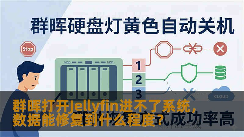 群晖打开Jellyfin进不了系统,数据能修复到什么程度? 群晖打开Jellyfin进不了系统,数据能修复到什么程度?