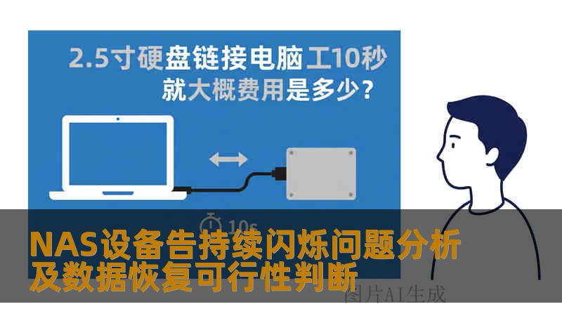 NAS设备告持续闪烁问题分析及数据恢复可行性判断
