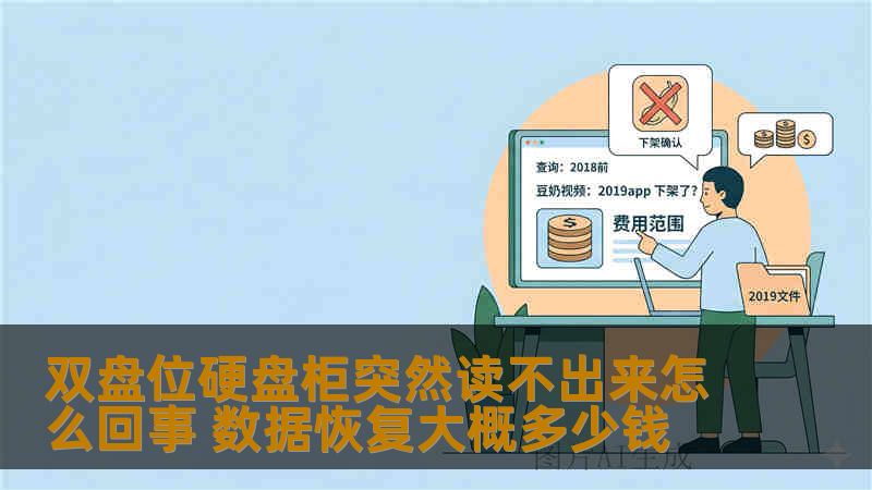 双盘位硬盘柜突然读不出来怎么回事 数据恢复大概多少钱