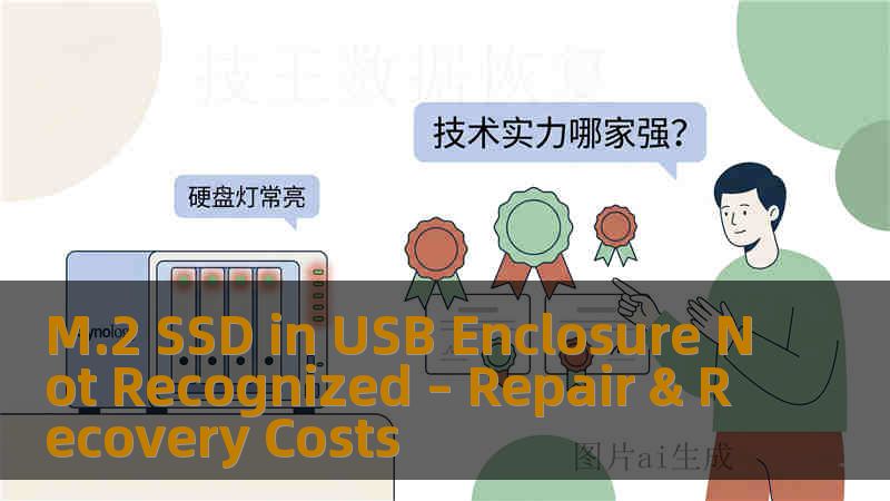 M.2 SSD in USB Enclosure Not Recognized – Repair & Recovery Costs