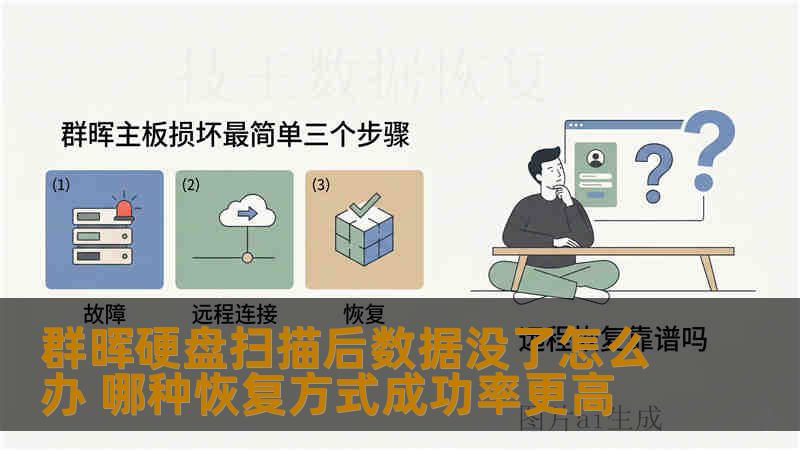 群晖硬盘扫描后数据没了怎么办 哪种恢复方式成功率更高
