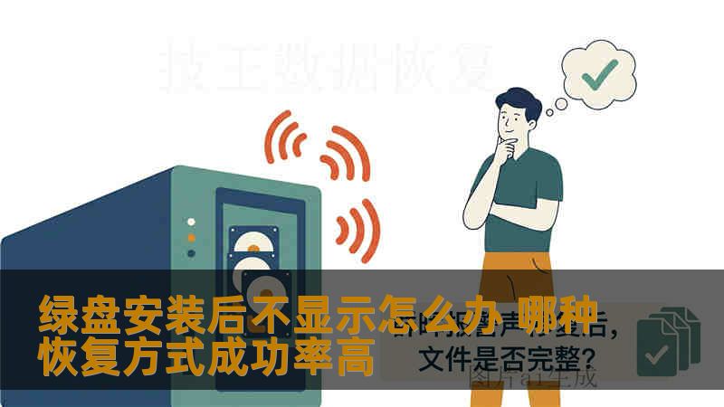 绿盘安装后不显示怎么办 哪种恢复方式成功率高