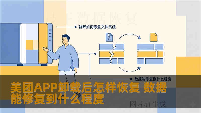 美团APP卸载后怎样恢复 数据能修复到什么程度
