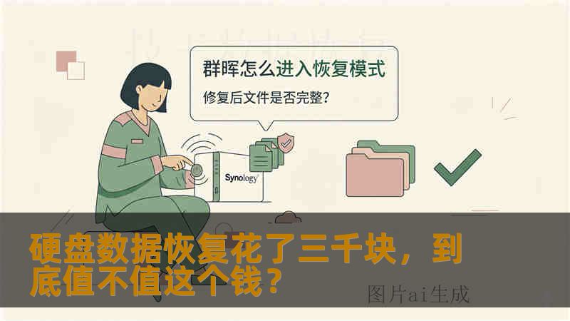 硬盘数据恢复花了三千块，到底值不值这个钱？