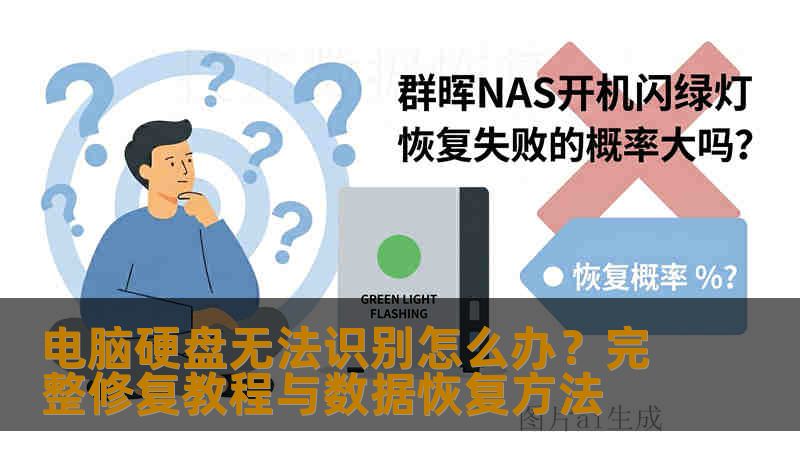电脑硬盘无法识别怎么办？完整修复教程与数据恢复方法
