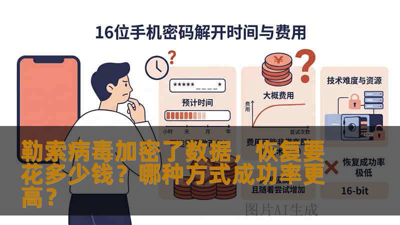 勒索病毒加密了数据，恢复要花多少钱？哪种方式成功率更高？