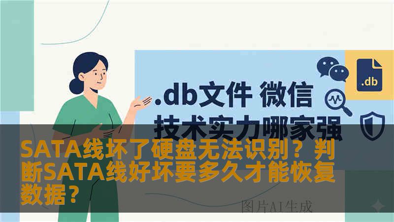 SATA线坏了硬盘无法识别？判断SATA线好坏要多久才能恢复数据？
