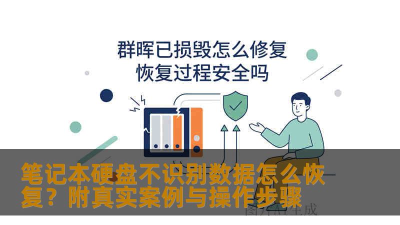 笔记本硬盘不识别数据怎么恢复？附真实案例与操作步骤