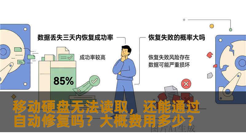 移动硬盘无法读取，还能通过自动修复吗？大概费用多少？