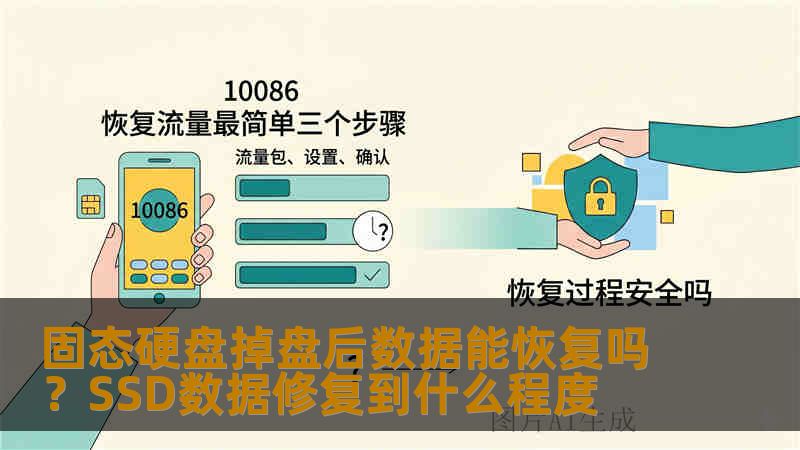 固态硬盘掉盘后数据能恢复吗？SSD数据修复到什么程度