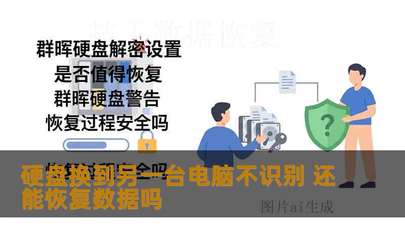 硬盘换到另一台电脑不识别 还能恢复数据吗